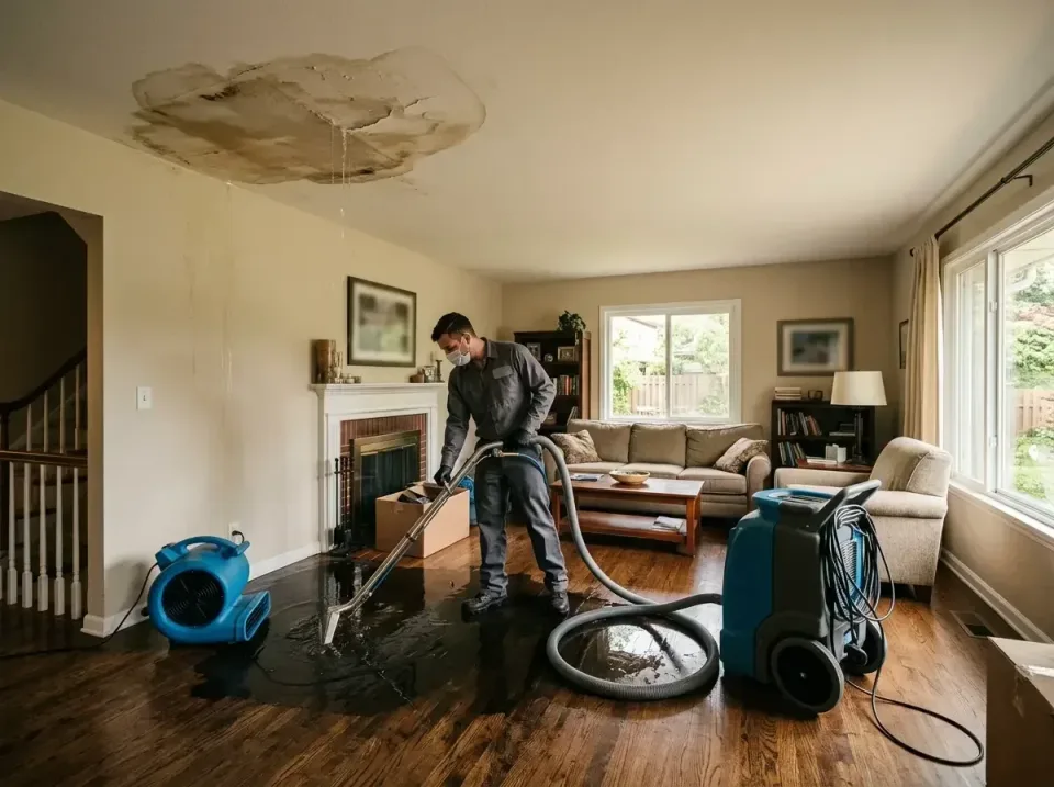 attic-pipe-burst-ceiling-drip-008 — frequently asked questions, Water Damage Restoration & Carpet Care in Hallam, PA